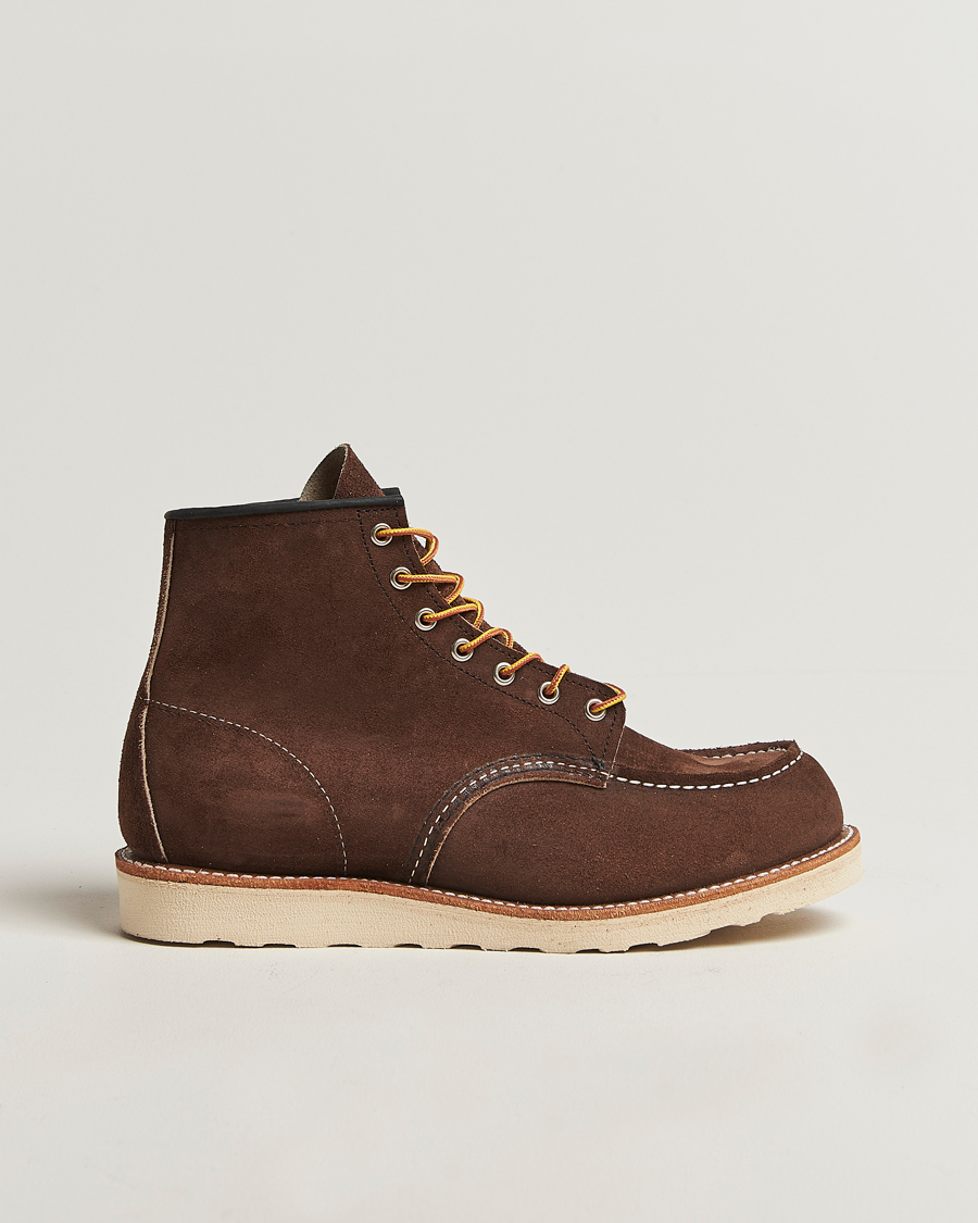 Red Wing Shoes Moc Toe Boot Chocolate Muleskinner at CareOfCarl.com