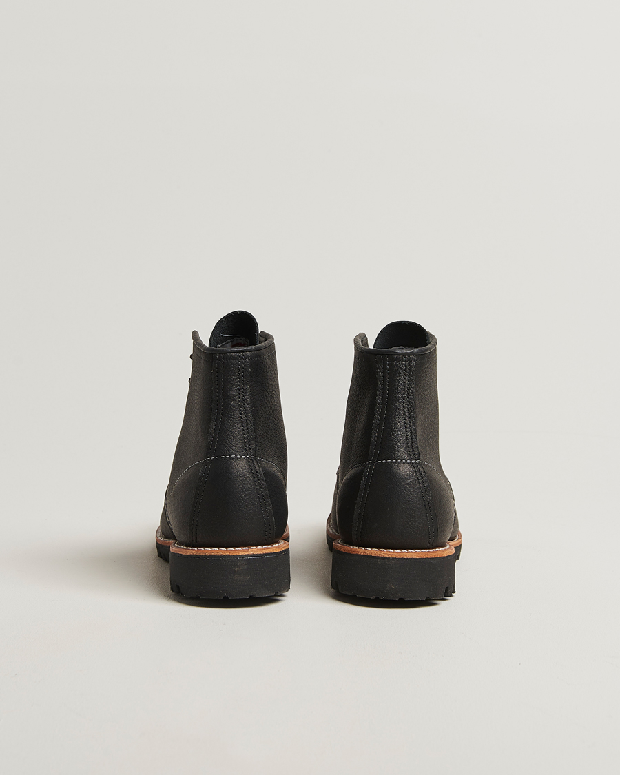Men | Boots | Red Wing Shoes | Roughneck Boot Black Oil Slick Leather