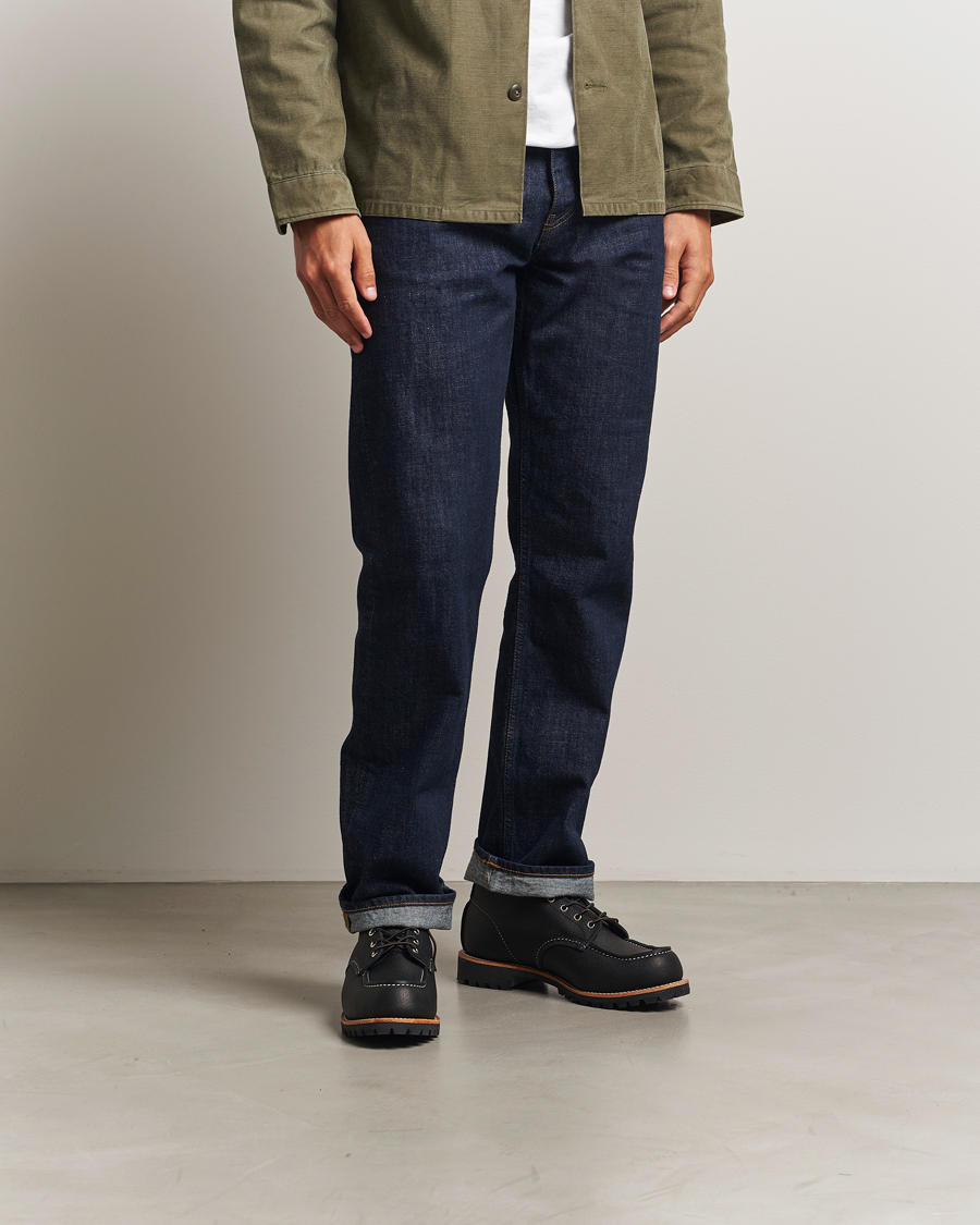 Men | Boots | Red Wing Shoes | Roughneck Boot Black Oil Slick Leather