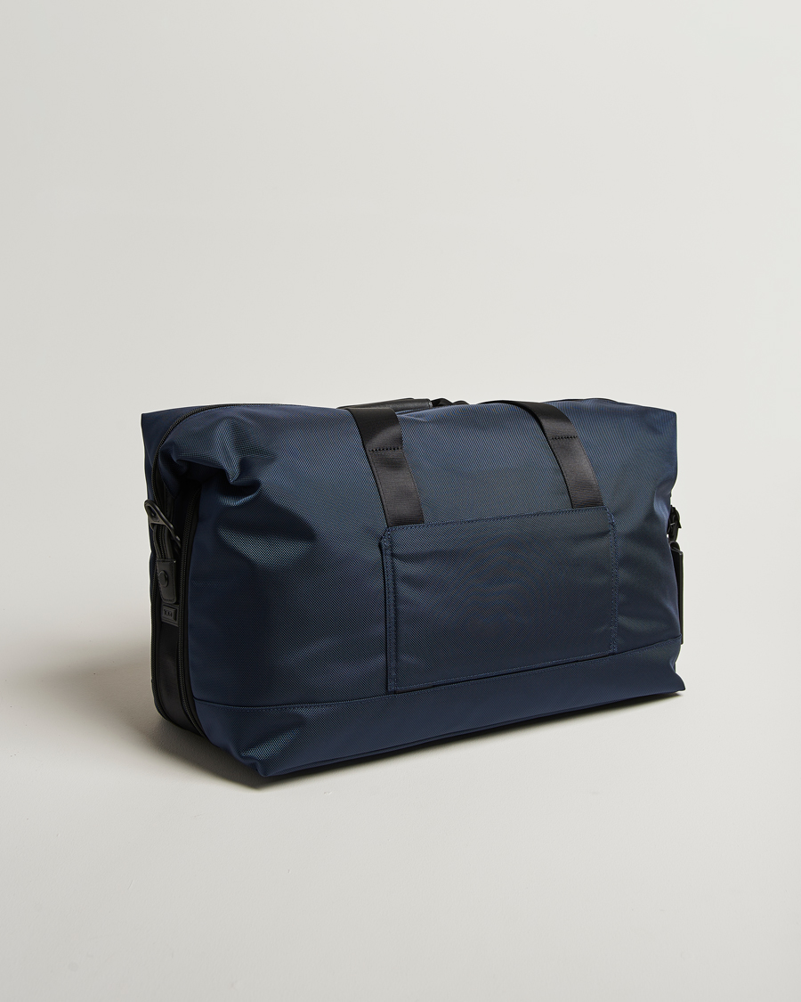 TUMI Alpha 3 Double Expansion Travel Satchel Navy at CareOfCarl.com