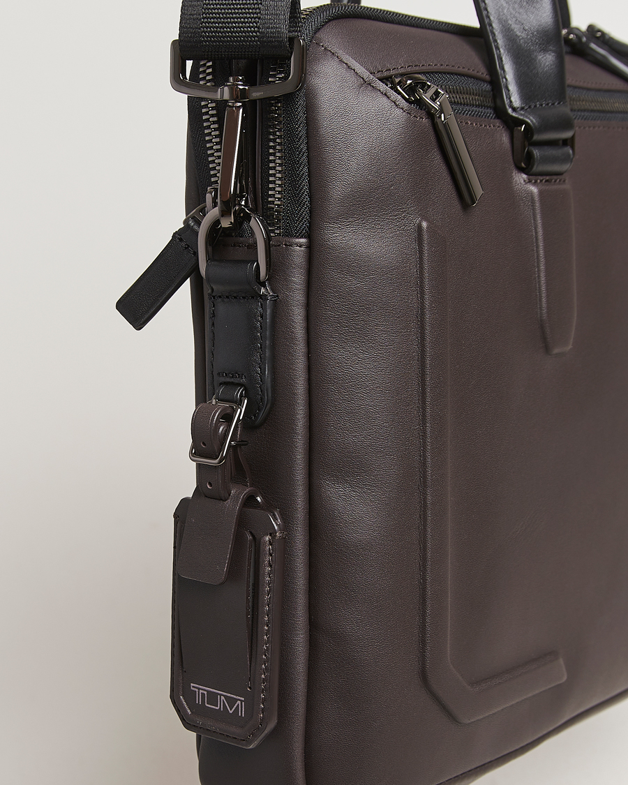 Men | Bags | TUMI | Harrison Sycamore Slim Brief Espresso Brown