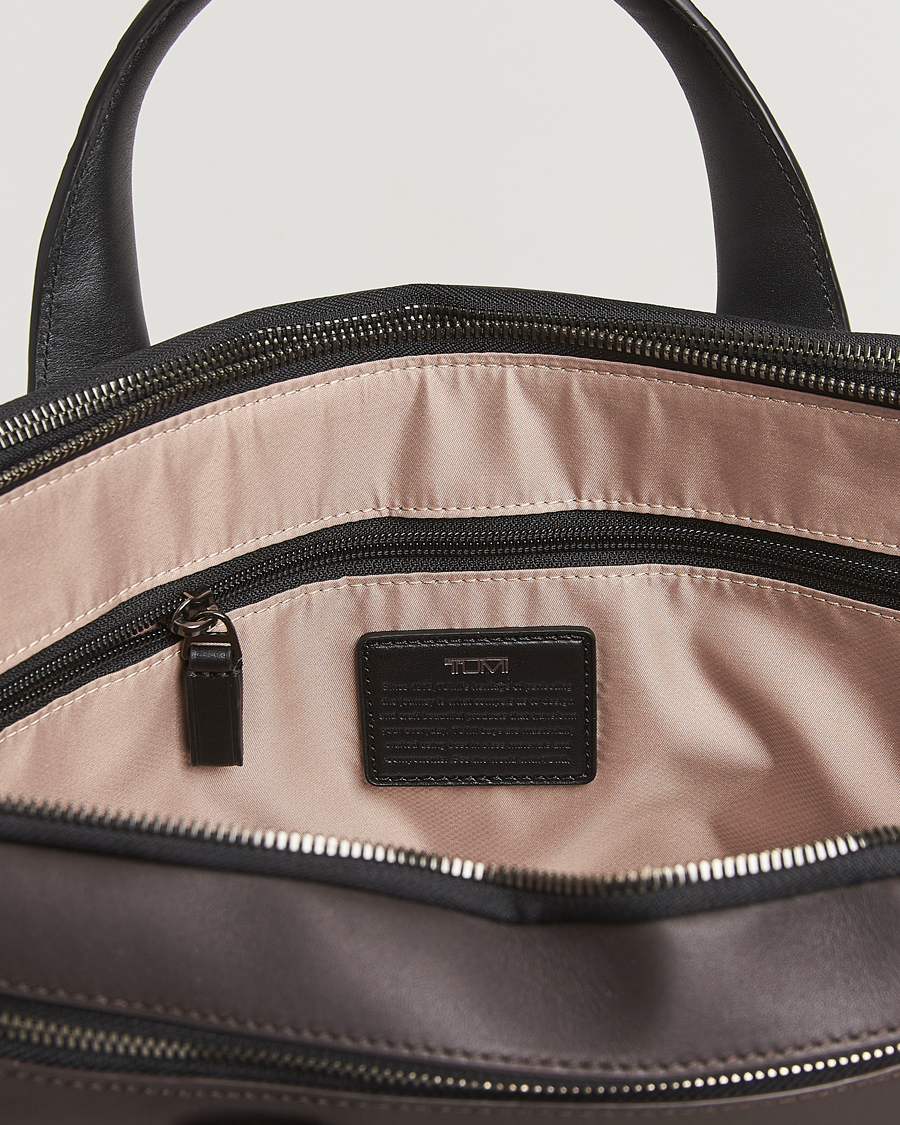 Men | Bags | TUMI | Harrison Sycamore Slim Brief Espresso Brown