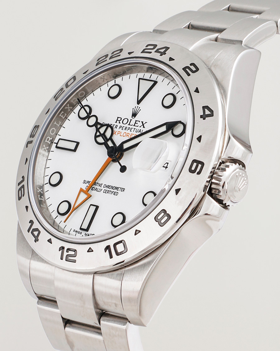 Men | Rolex Pre-Owned Explorer II Steel White | Rolex Pre-Owned | Explorer II Steel White