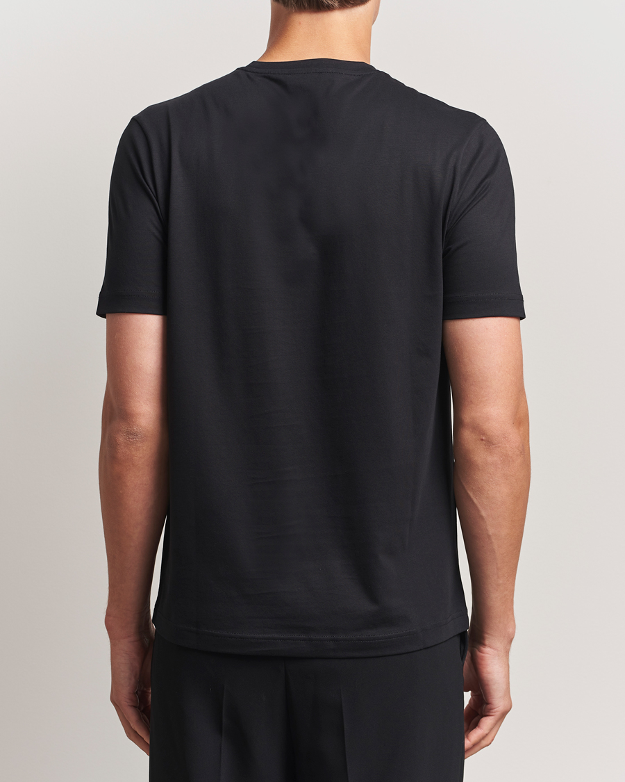 Men | T-Shirts | Stenströms | Supima Cotton T-Shirt Black