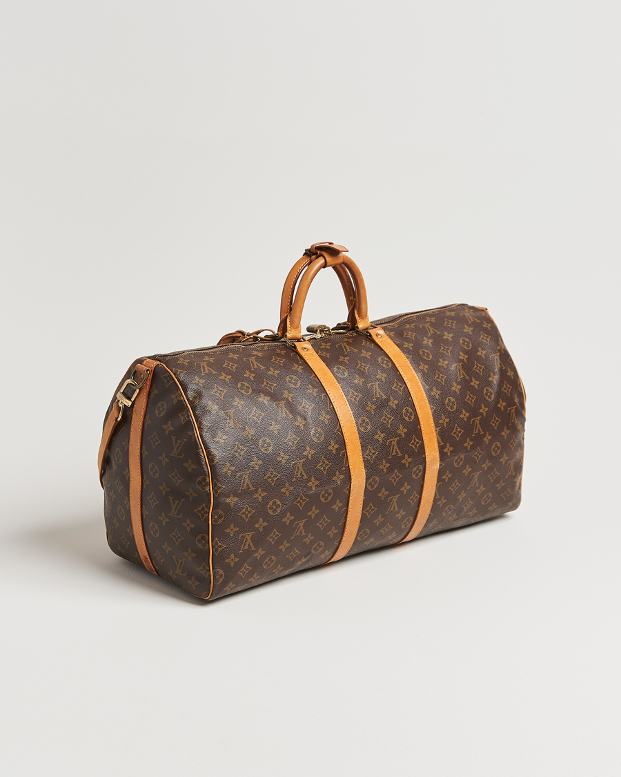 Men | Louis Vuitton Pre-Owned Keepall Bandoulière 55 Monogram | Louis Vuitton Pre-Owned | Keepall Bandoulière 55 Monogram