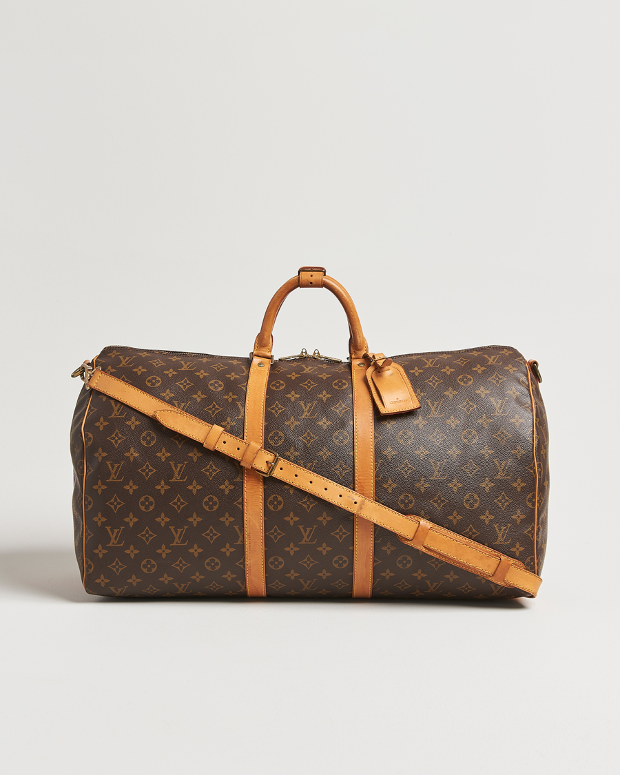 Men | Louis Vuitton Pre-Owned Keepall Bandoulière 55 Monogram | Louis Vuitton Pre-Owned | Keepall Bandoulière 55 Monogram