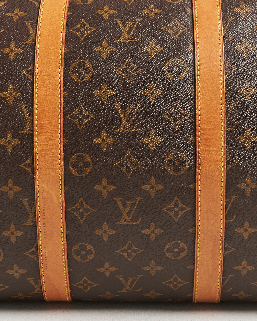 Men | Louis Vuitton Pre-Owned Keepall Bandoulière 55 Monogram | Louis Vuitton Pre-Owned | Keepall Bandoulière 55 Monogram