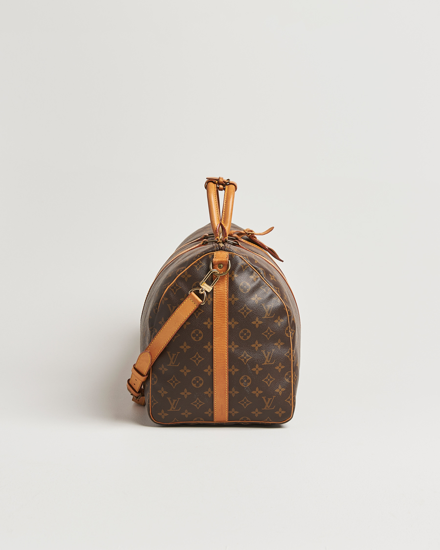 Men | Louis Vuitton Pre-Owned Keepall Bandoulière 55 Monogram | Louis Vuitton Pre-Owned | Keepall Bandoulière 55 Monogram