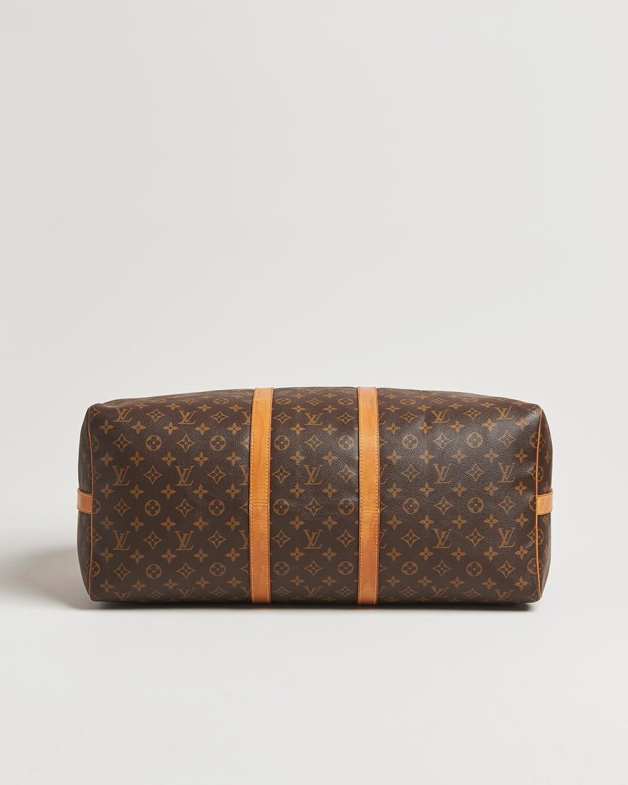 Men | Louis Vuitton Pre-Owned Keepall Bandoulière 55 Monogram | Louis Vuitton Pre-Owned | Keepall Bandoulière 55 Monogram
