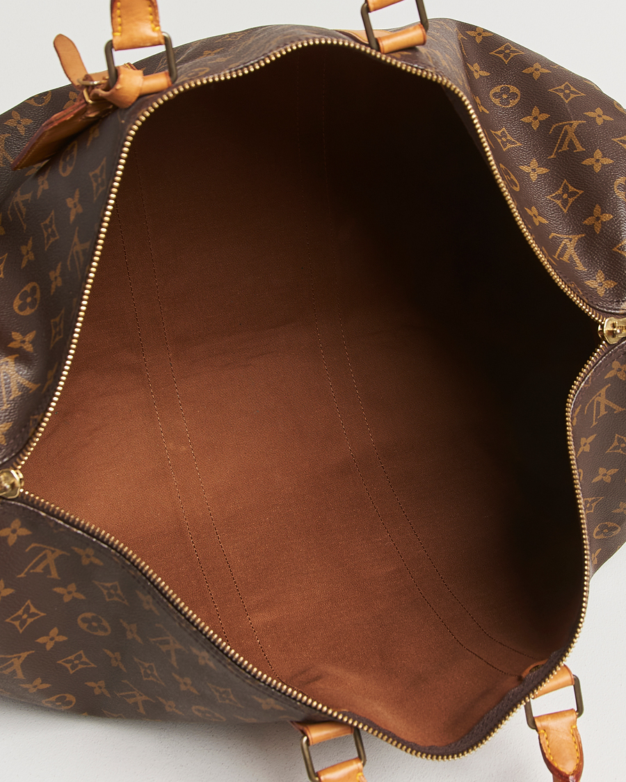 Men | Louis Vuitton Pre-Owned Keepall Bandoulière 55 Monogram | Louis Vuitton Pre-Owned | Keepall Bandoulière 55 Monogram