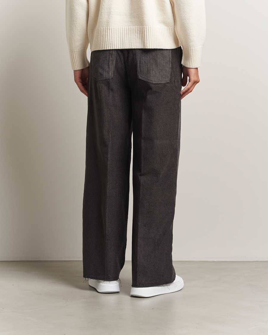 AMI Corduroy Trousers Anthracite at CareOfCarl.com