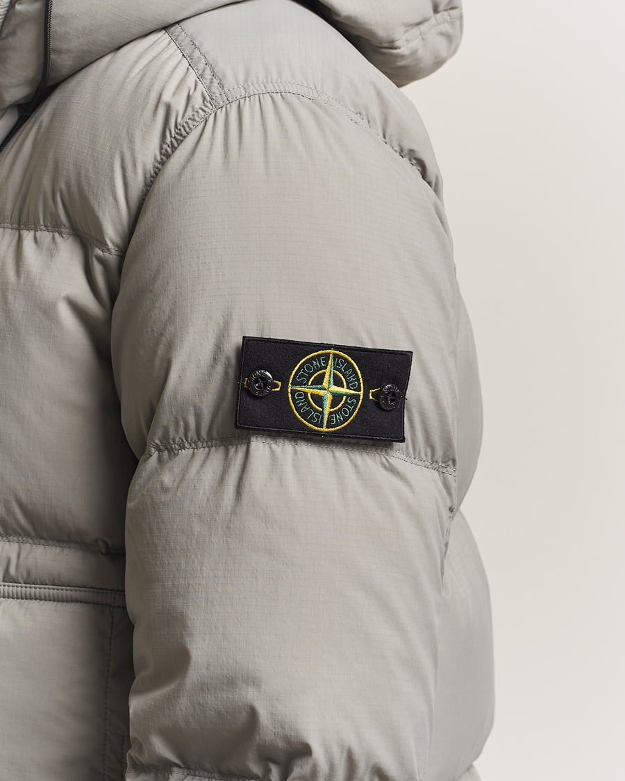Men | Coats & Jackets | Stone Island | Ripstop Cordura Padded Down Parka Cement