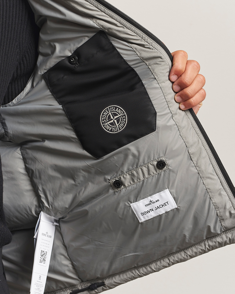 Men | Coats & Jackets | Stone Island | Ripstop Cordura Padded Down Parka Cement