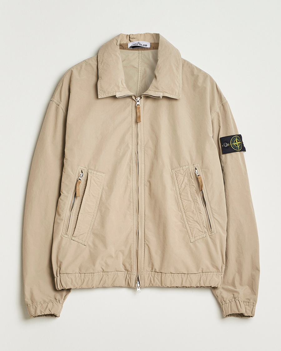 Men | Coats & Jackets | Stone Island | David Light-TC Bomber Jacket Beige