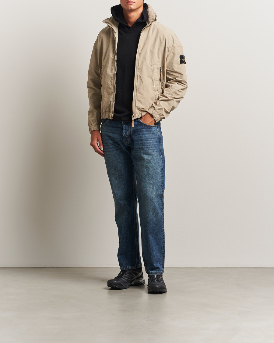Men | Coats & Jackets | Stone Island | David Light-TC Bomber Jacket Beige