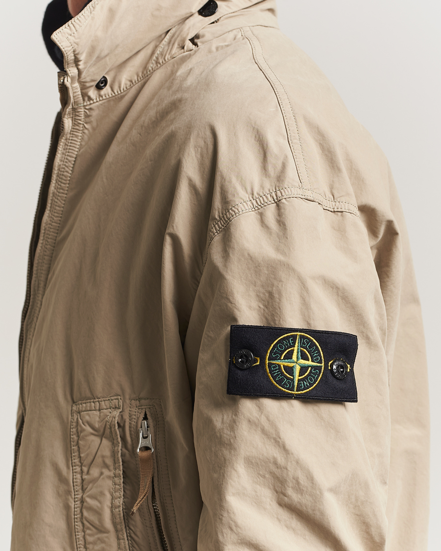 Men | Coats & Jackets | Stone Island | David Light-TC Bomber Jacket Beige