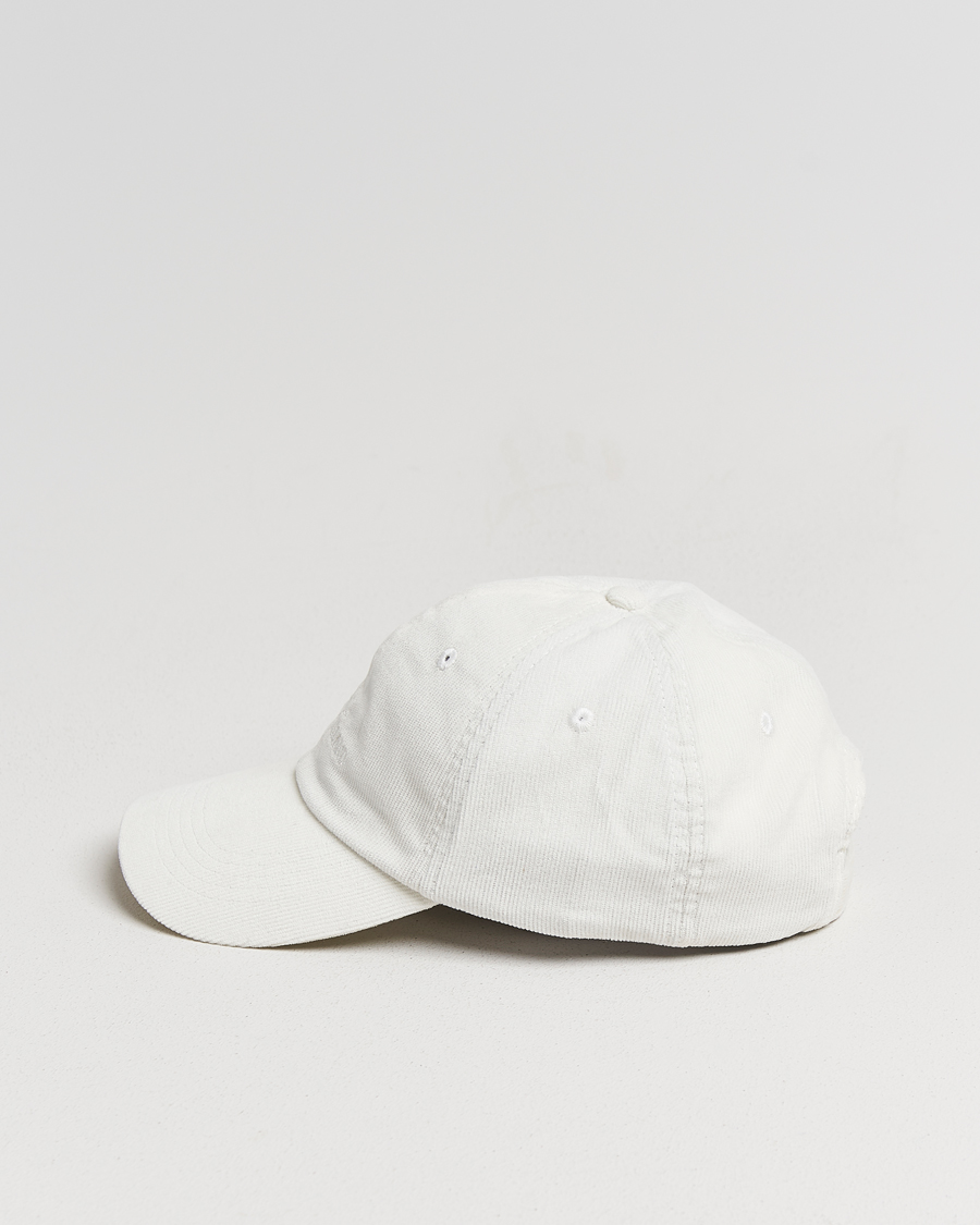 Men | Hats & Caps | Stone Island | Micro Cord Cotton Cap Ivory