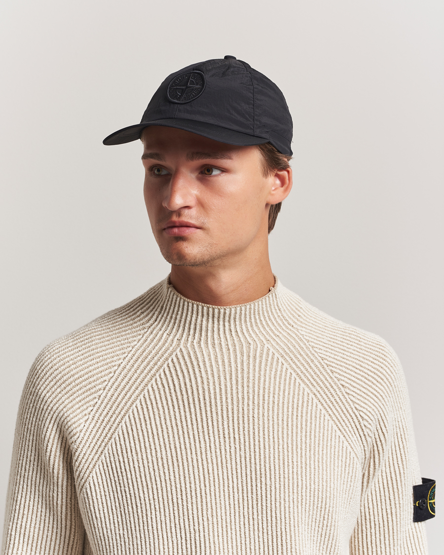 Stone Island Nylon Metal Cap Black at CareOfCarl.com