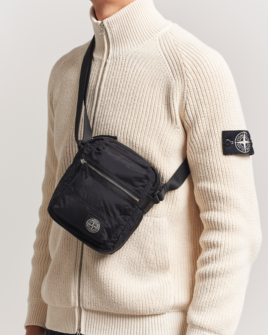 Stone IslandNylon Metal Cross Body BagBlack at CareOfCarl.com