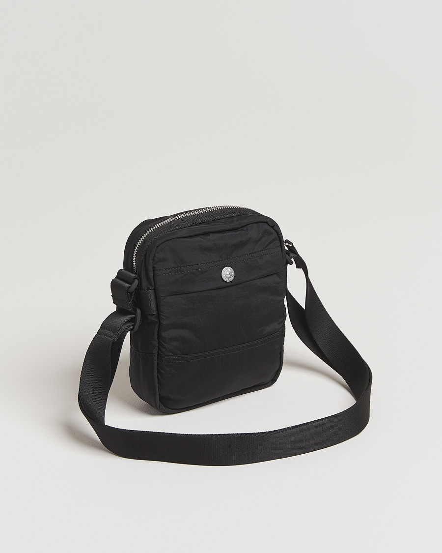 Men | Stone Island Nylon Metal Cross Body Bag Black | Stone Island | Nylon Metal Cross Body Bag Black
