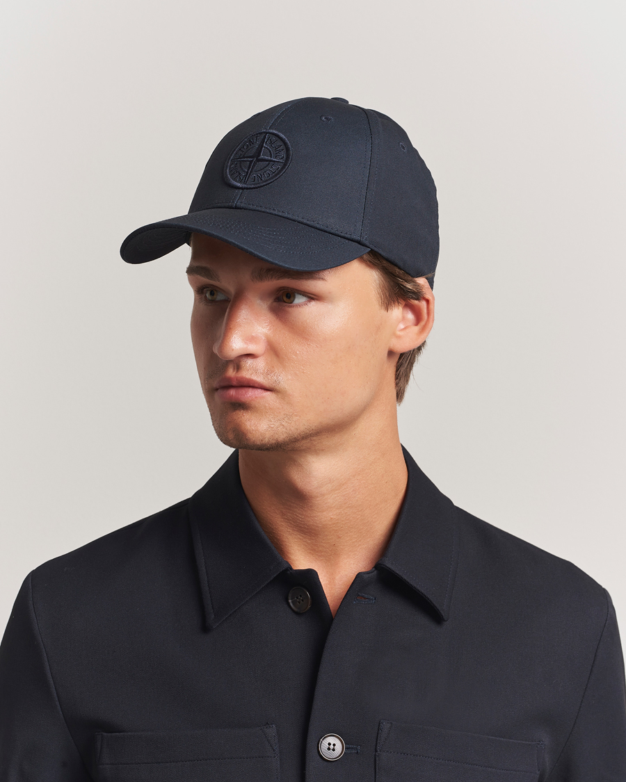 Men | Hats & Caps | Stone Island | Stone IslandClassic Cotton Logo CapNavy