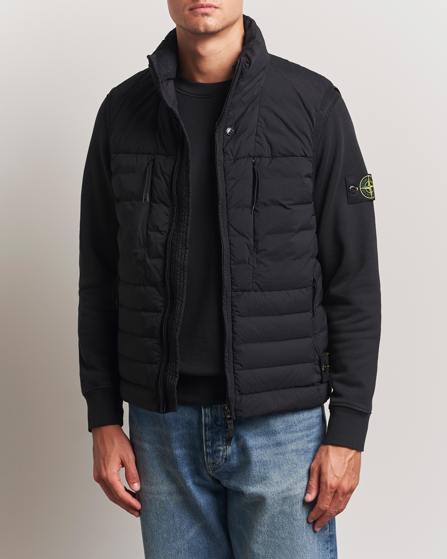 Men | Coats & Jackets | Stone Island | Nylon Down Vest Black