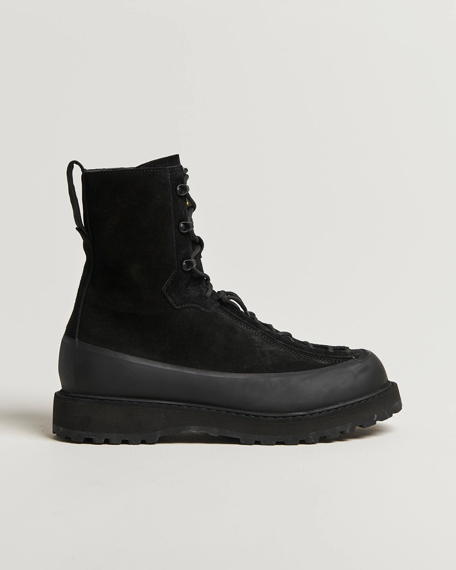 Men | Boots | Stone Island | Suede Hiking Boots Black