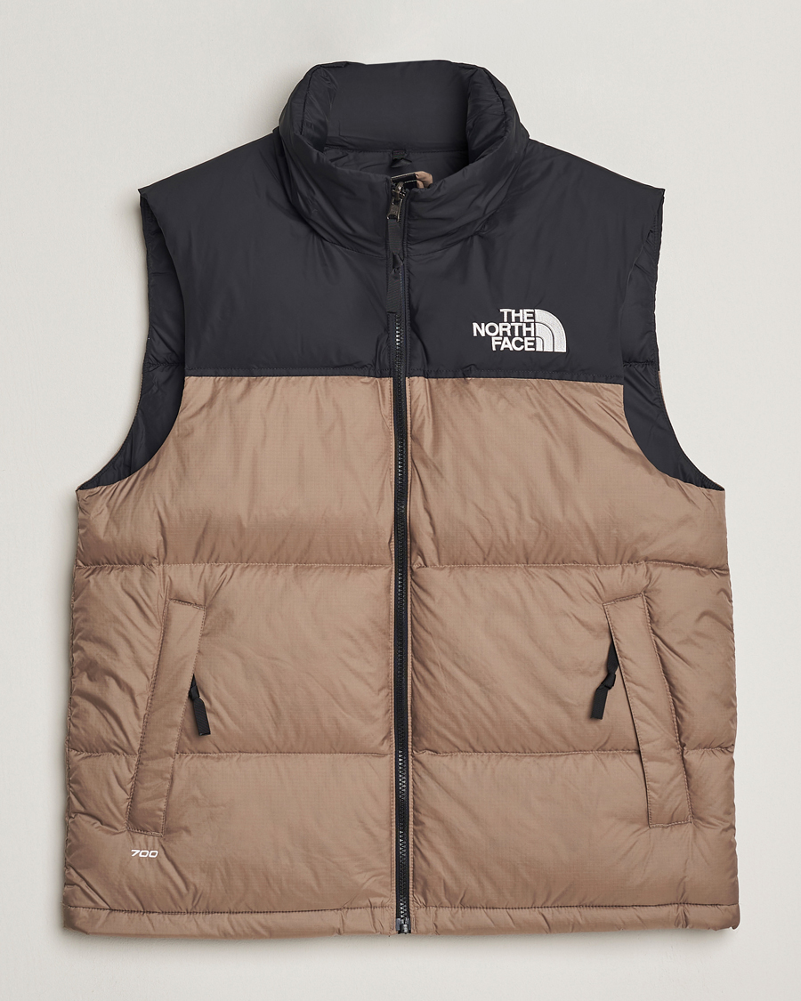 The North Face 1996 Retro Nuptse Vest Brown at CareOfCarl.com