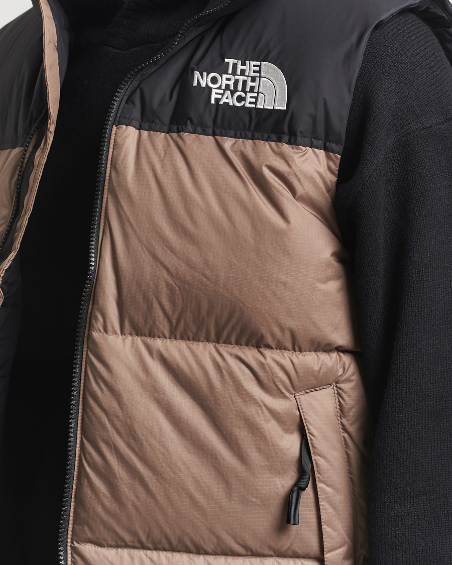 The North Face 1996 Retro Nuptse Vest Brown at CareOfCarl.com