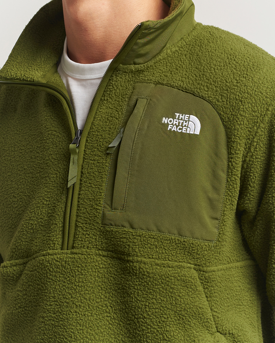 Men | Sweaters & Knitwear | The North Face | Yumiori Half Zip Fleece Military
