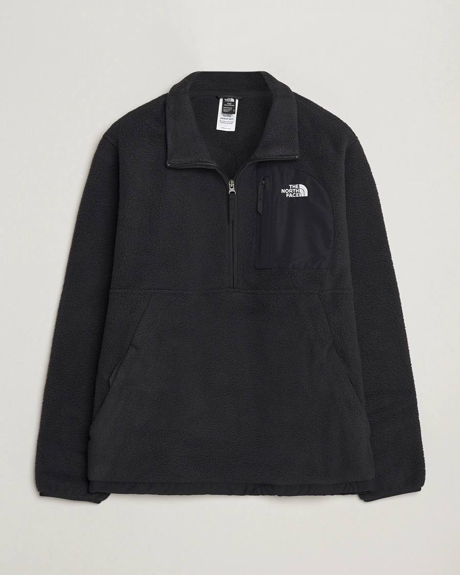 Men | Sweaters & Knitwear | The North Face | Yumiori Half Zip Fleece Black