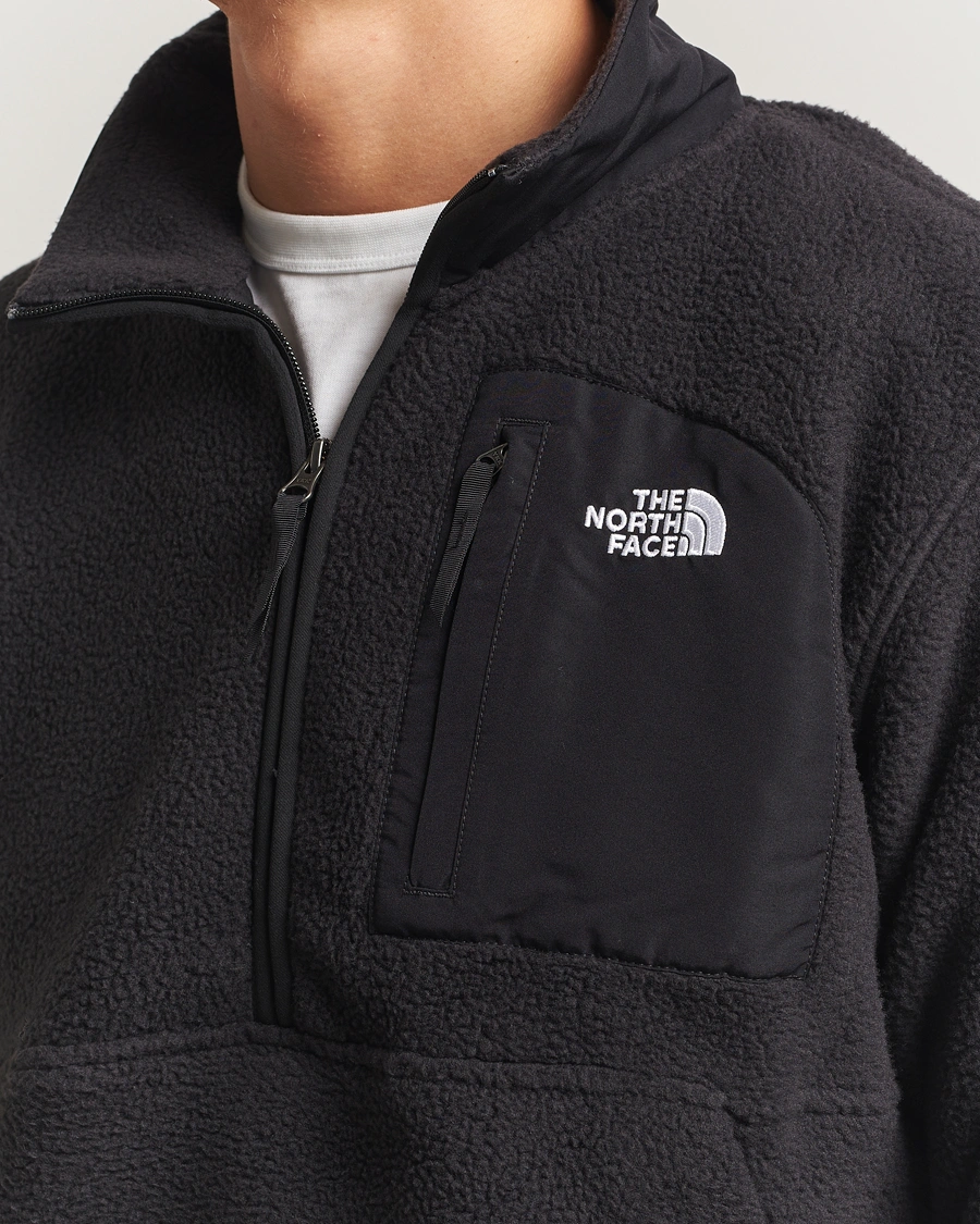 Men | Sweaters & Knitwear | The North Face | Yumiori Half Zip Fleece Black