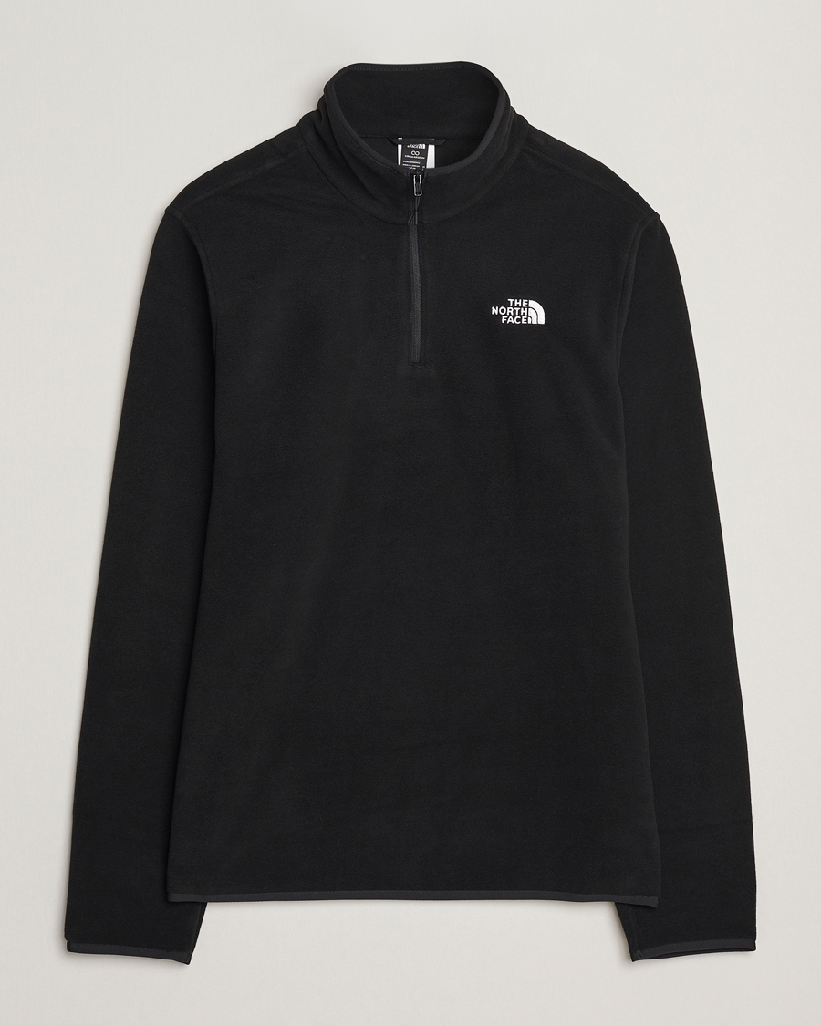 Men | Sweaters & Knitwear | The North Face | Glacier Fleece 1/4 Zip Black