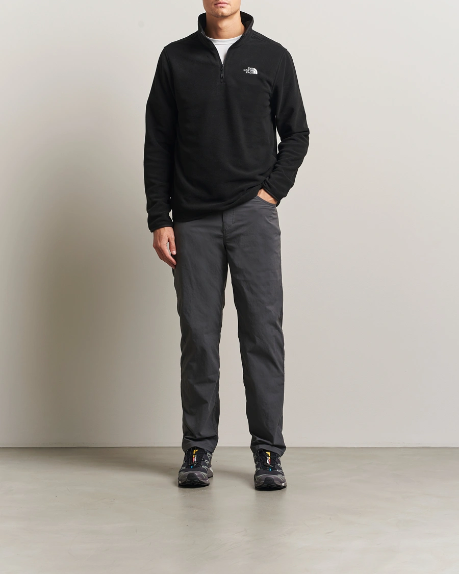 Men | Sweaters & Knitwear | The North Face | Glacier Fleece 1/4 Zip Black