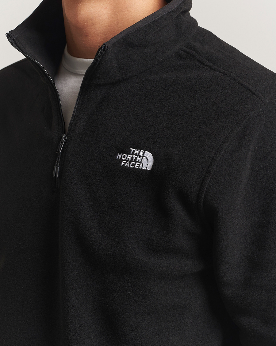 Men | Sweaters & Knitwear | The North Face | Glacier Fleece 1/4 Zip Black