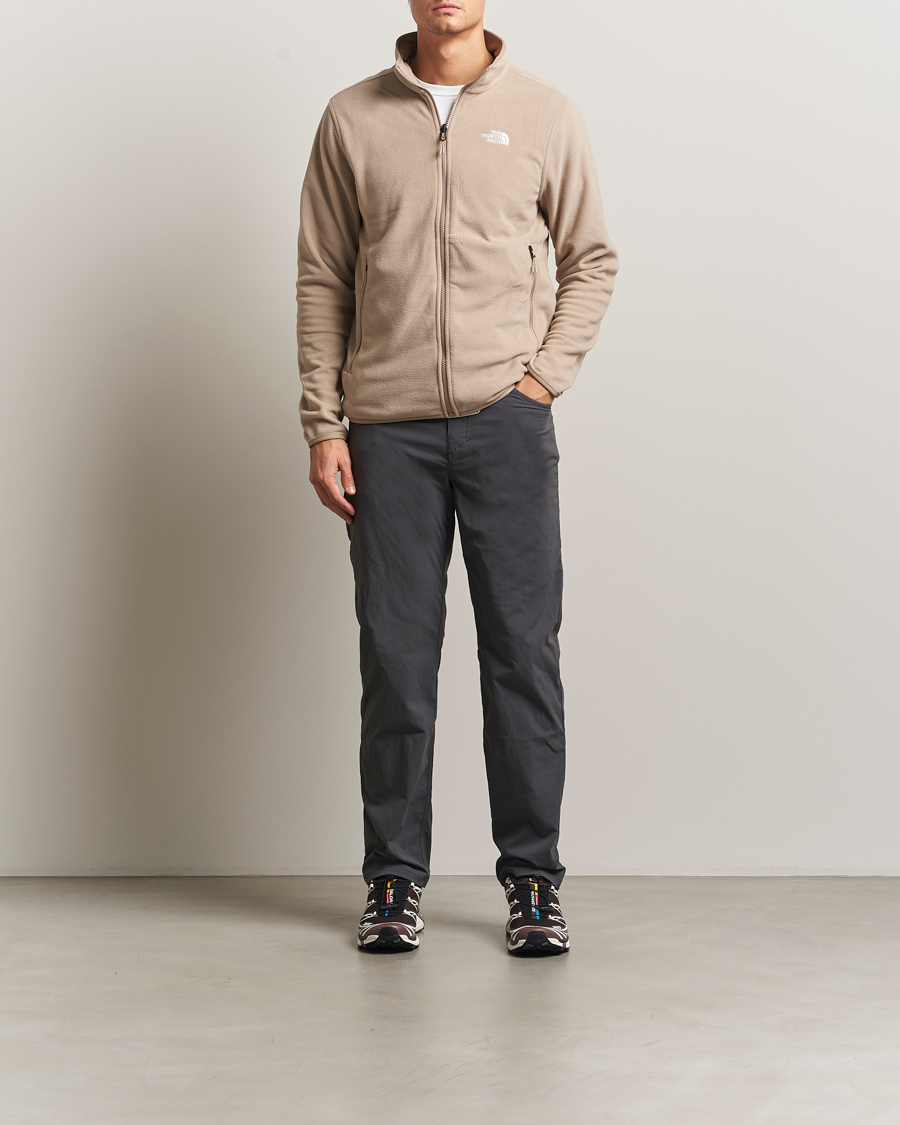 Men | Sweaters & Knitwear | The North Face | Glacier Fleece Full Zip Beige