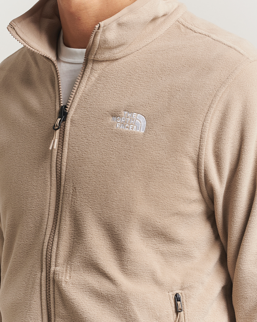 Men | Sweaters & Knitwear | The North Face | Glacier Fleece Full Zip Beige