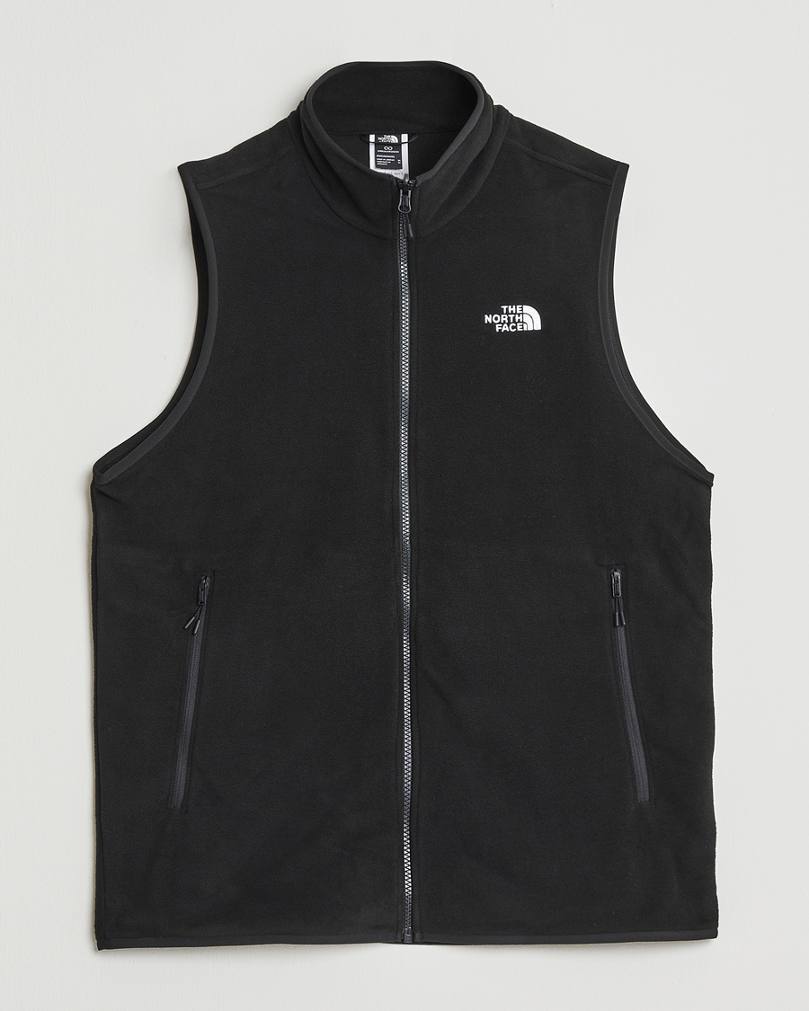 Men | Sweaters & Knitwear | The North Face | Glacier Fleece Vest Black