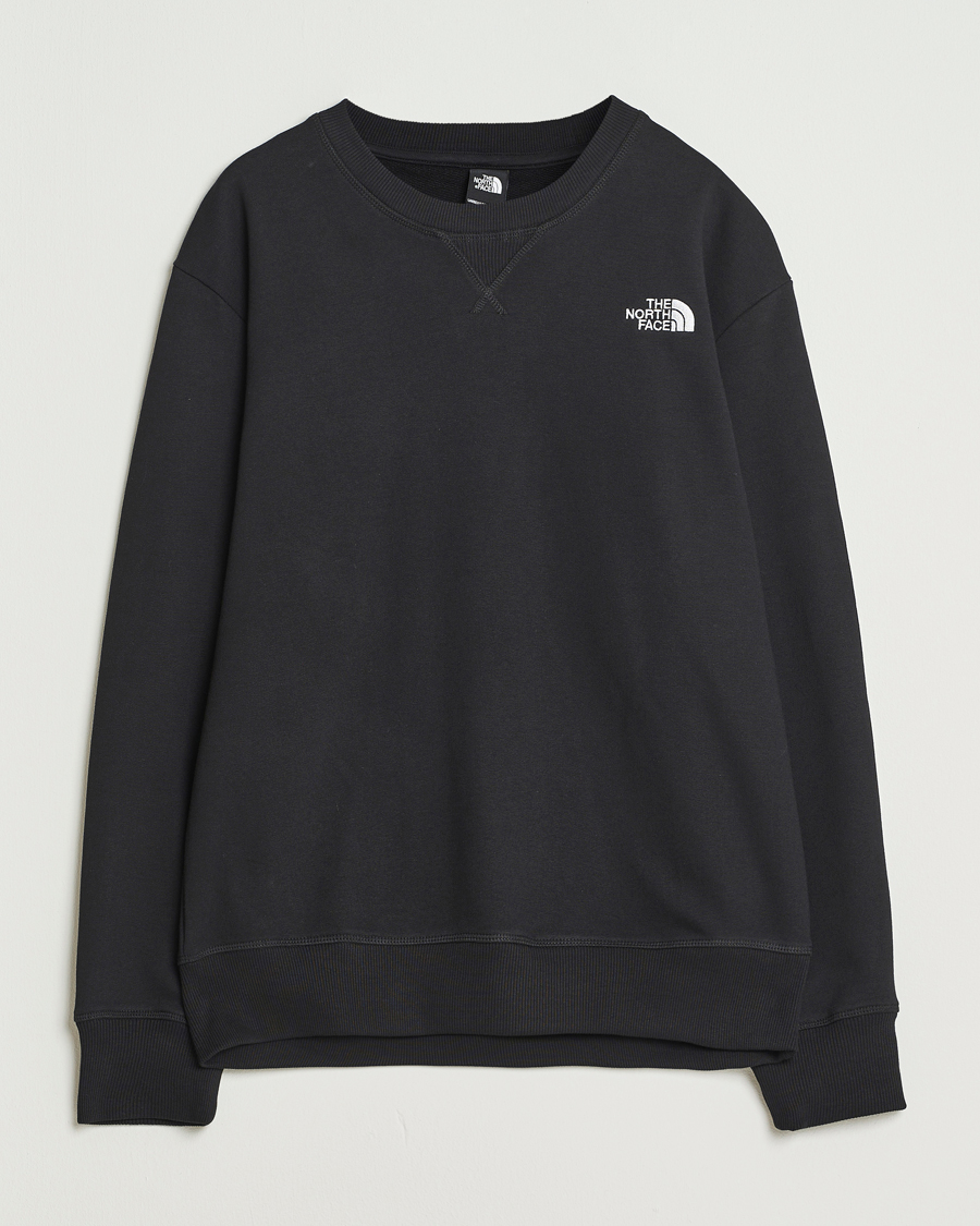 Men | Sweaters & Knitwear | The North Face | Essential Lite Crew Neck Black