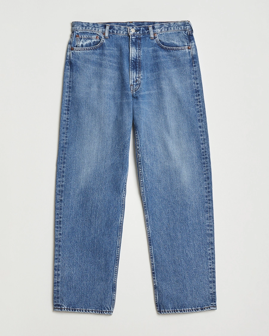 Men | Shirts | orSlow | 101 Dad Fit Jeans Denim Used