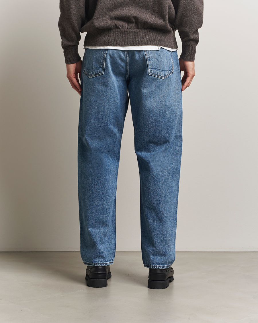 Men | Shirts | orSlow | 101 Dad Fit Jeans Denim Used
