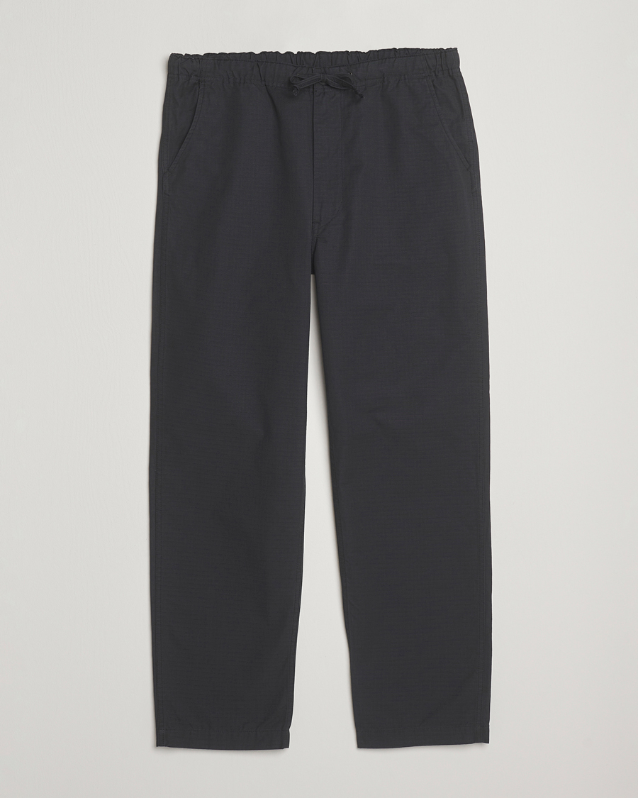 Men | Trousers | orSlow | New Yorker Pants Black