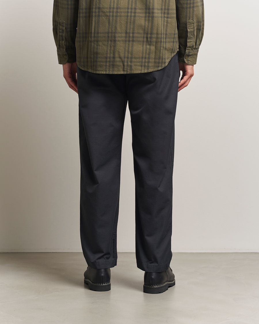 Men | Trousers | orSlow | New Yorker Pants Black