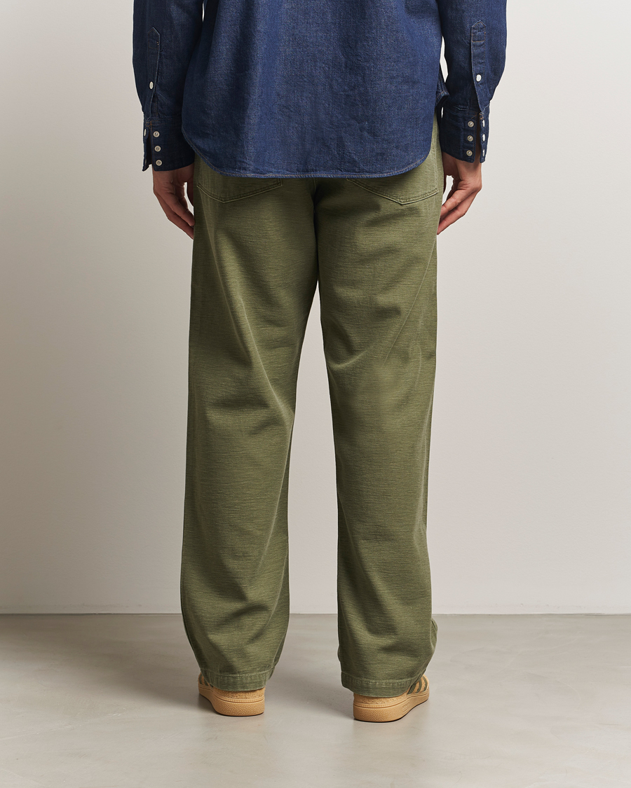 Men | Trousers | orSlow | Vintage Fit Fatigue Pants Dark Olive