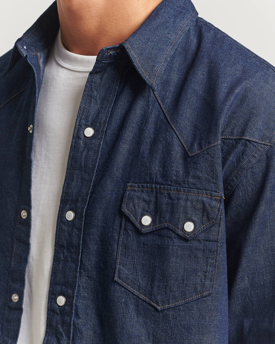 Men | Shirts | orSlow | Western Shirt One Wash