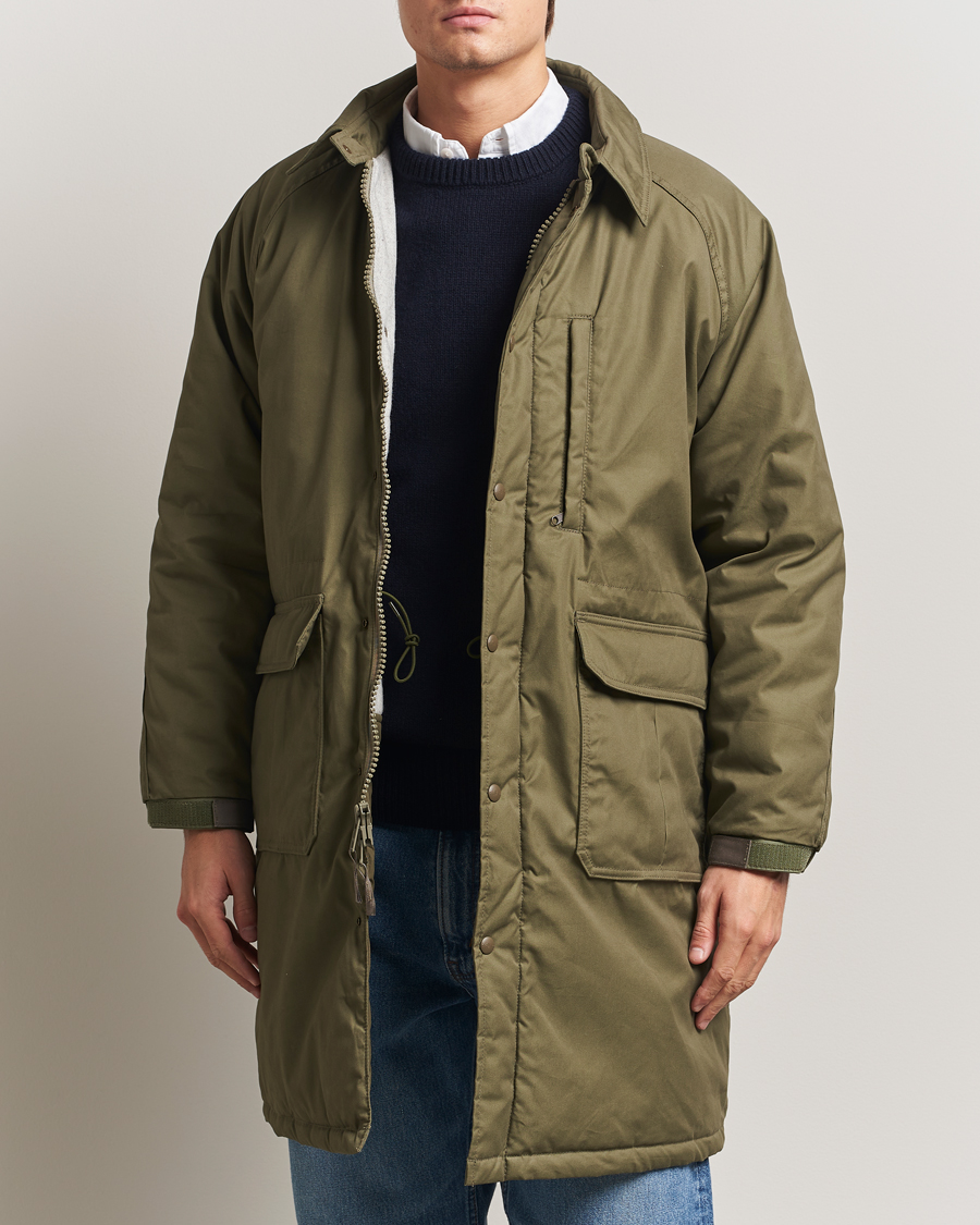 orSlow Padded Active Coat Army Green at CareOfCarl.com