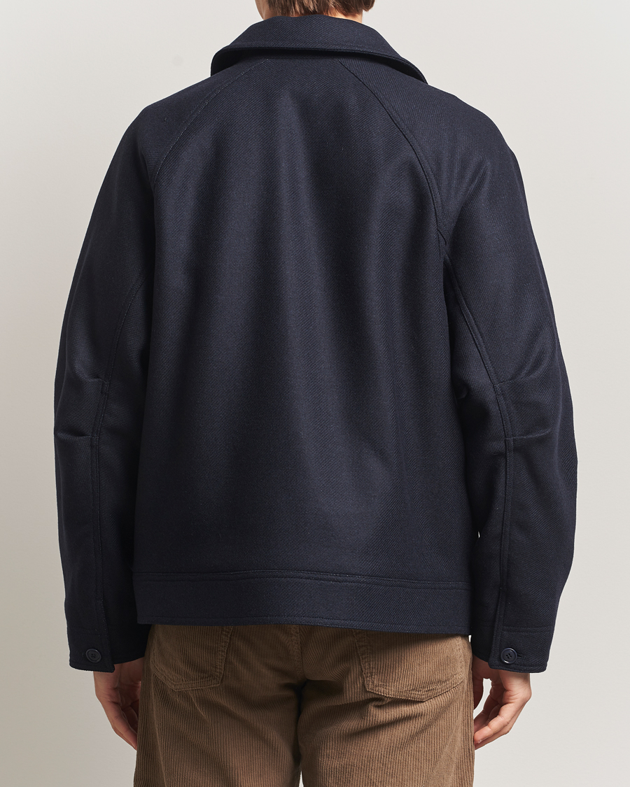 Men | Coats & Jackets | A.P.C. | Chase Wool Bomber Jacket Dark Navy