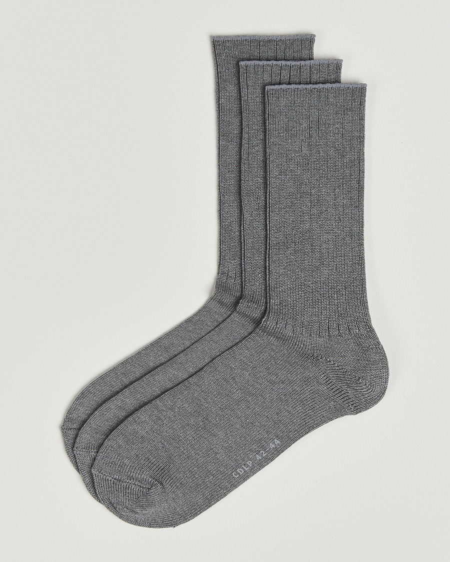 Men | Underwear & Socks | CDLP | 3-Pack Tennis Socks Grey Melange