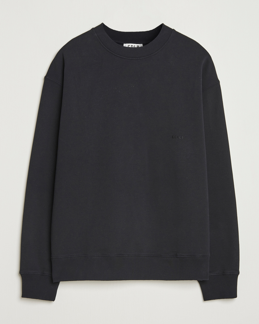 Men | Sweaters & Knitwear | CDLP | Cotton Sweatshirt Black