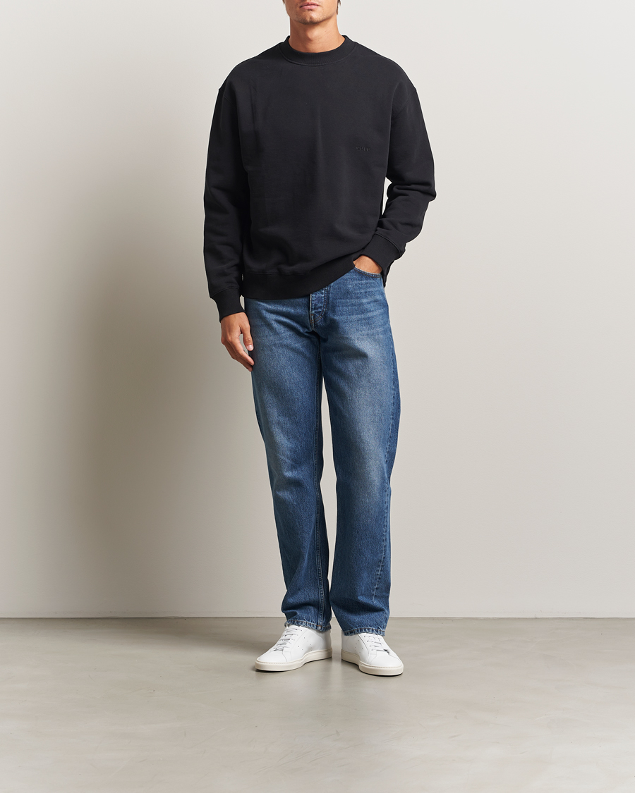 Men | Sweaters & Knitwear | CDLP | Cotton Sweatshirt Black